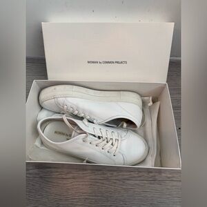 Common Projects Tournament Low Super Leather Sneakers Size 36 US 6